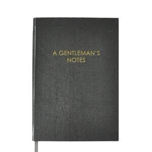 Sloane Stationary Notebook Gentlemen's Notes